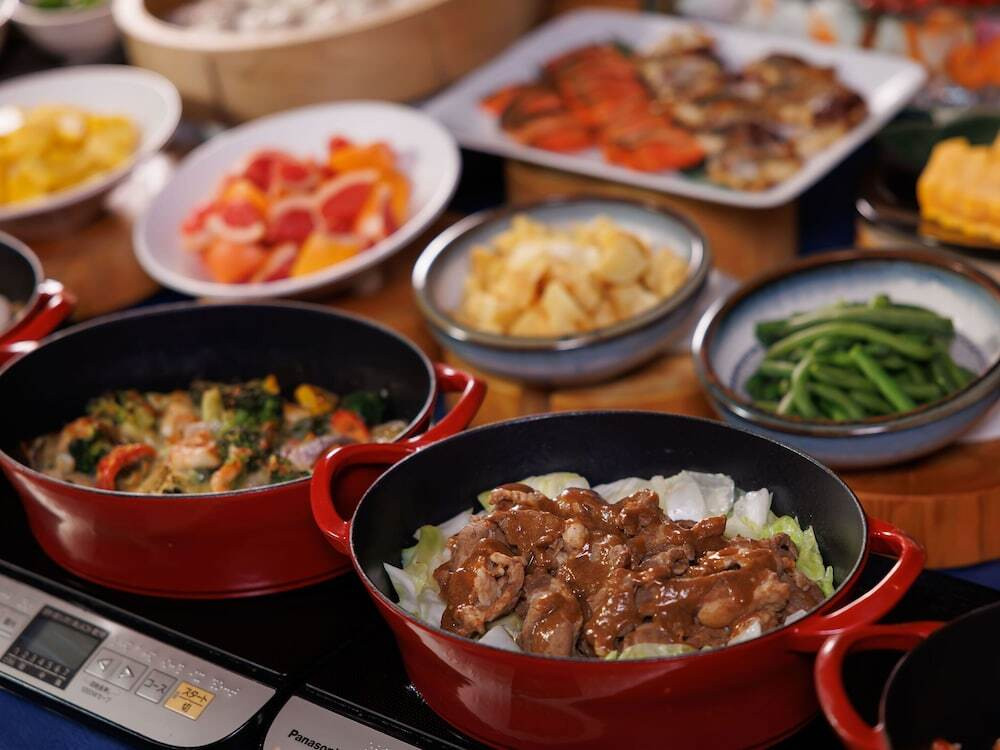 朝食ビュッフェ