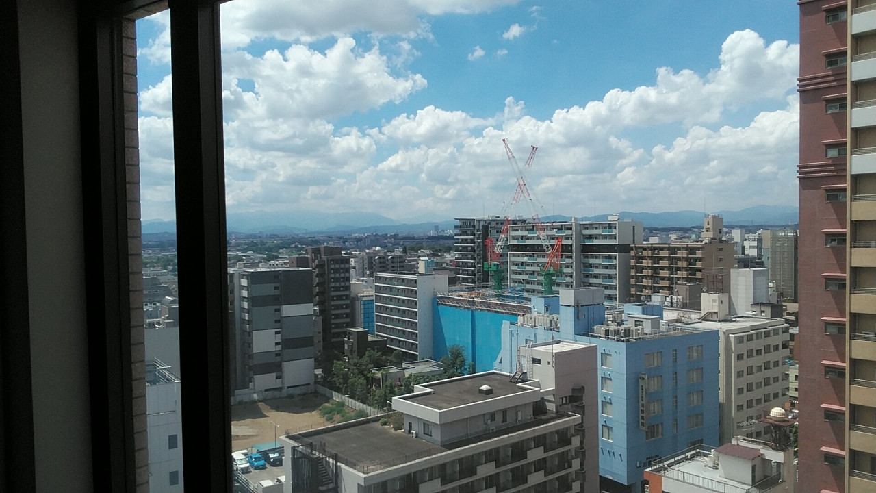 部屋からの眺望