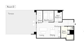 ベーシック 4 人部屋