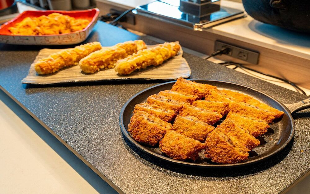 朝食ビュッフェ