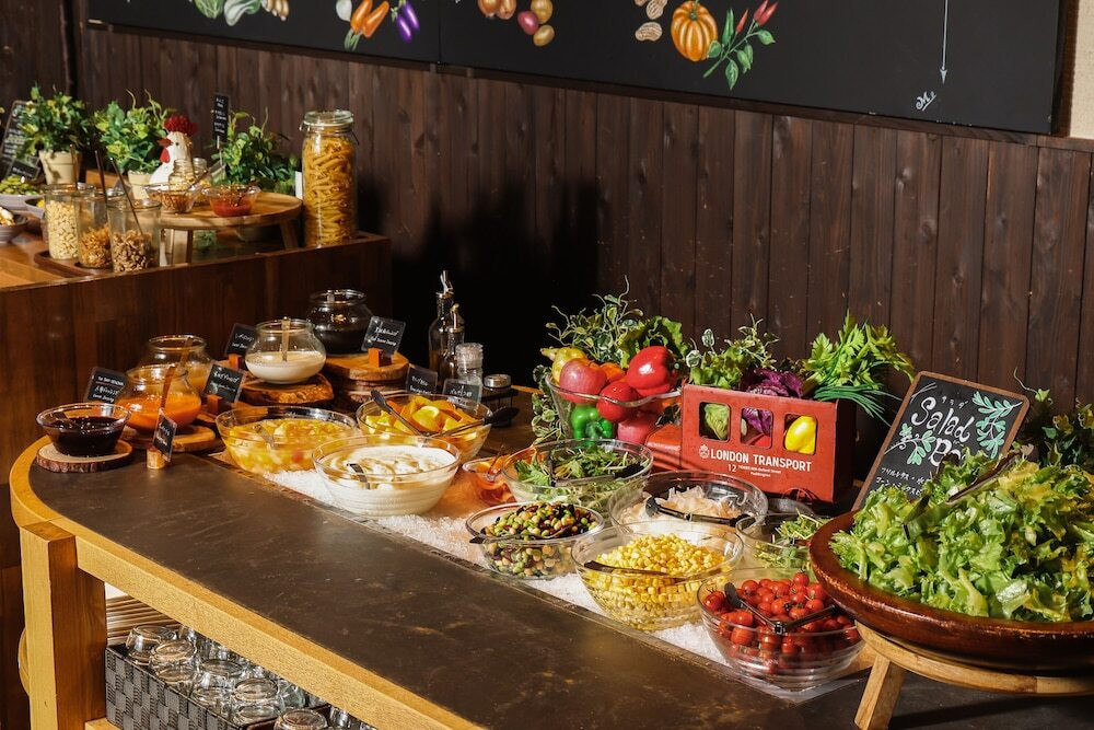 朝食ビュッフェ