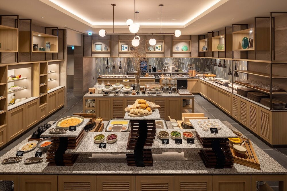 朝食ビュッフェ