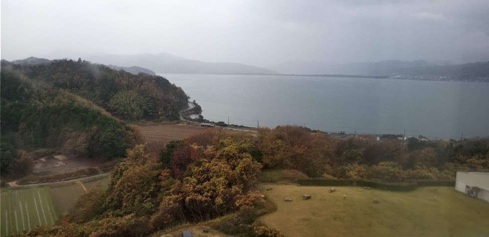 部屋からの景色です