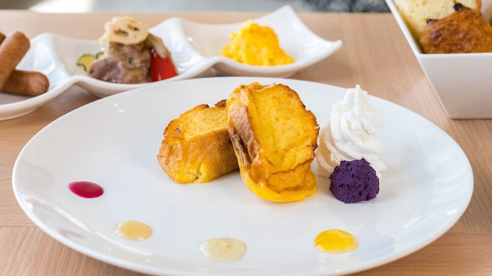 大人気の焼きたてフレンチトースト