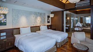 【EXESプールヴィラスイートShuri】85.4平米・ラウンジ利用可