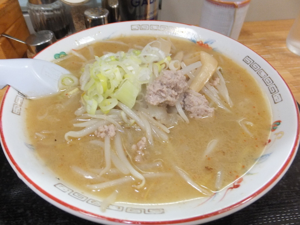 「お食事の店 味虎」料理 603554 味噌ラーメン　６００円　　　【　２０１２年１２月　】