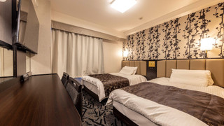 ツインルームシングルサイズベッド 2 台禁煙