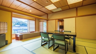川側 和洋室 露天風呂 テラス (飛天) 二食付き