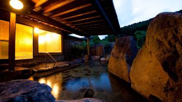 大浴場の露天風呂 / 1