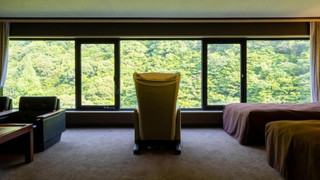 デラックス ツインルーム ベッド (複数台) マウンテンビュー