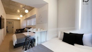 デラックス コンドミニアム 1 ベッドルーム 禁煙 シティビュー (bHotel Nekoyard 501)