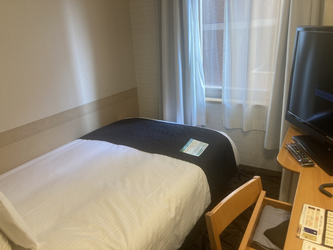 コンパクトなアパ標準の客室