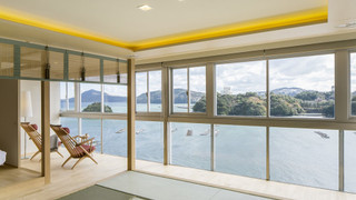 桜特別室 (ツインルーム＋12畳和室) オーシャンビュー