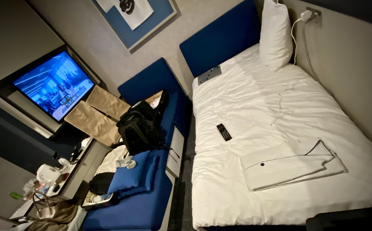 物を干す場所が全然足りない