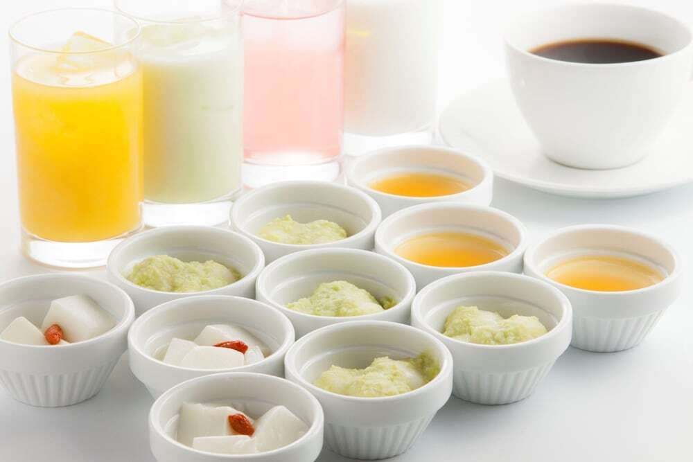 朝食ビュッフェ