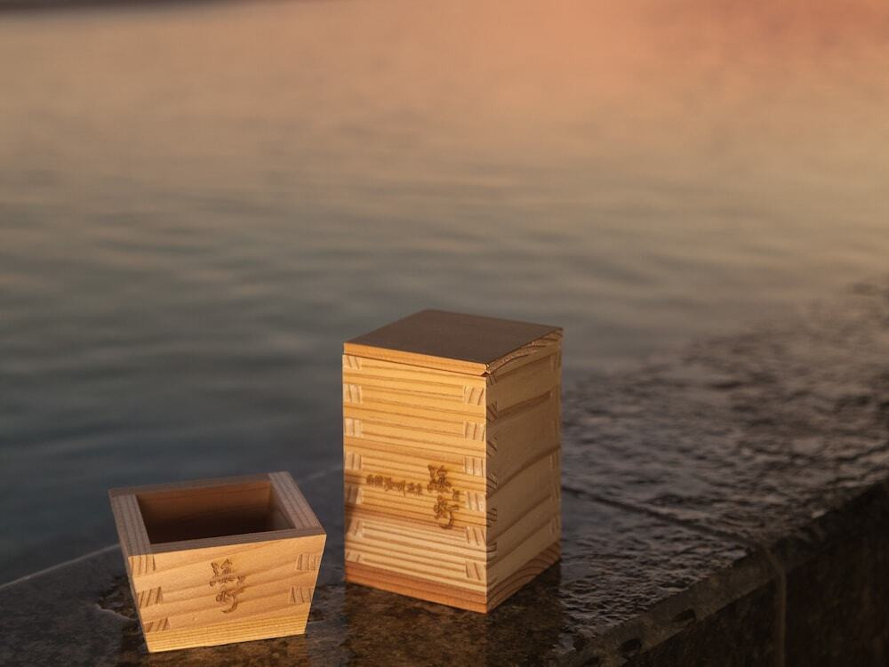 有料サービスの月見酒