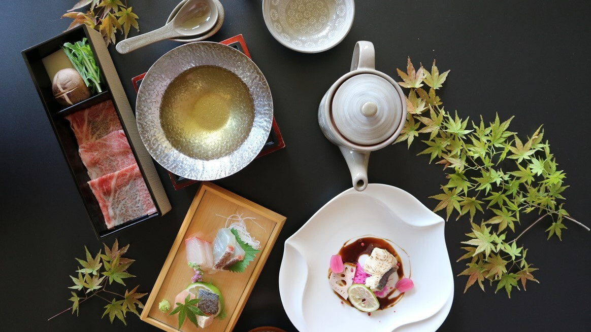 黒毛和牛創作和会席①