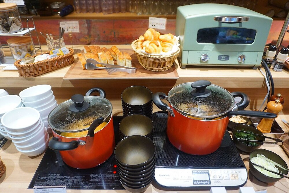 朝食ビュッフェ