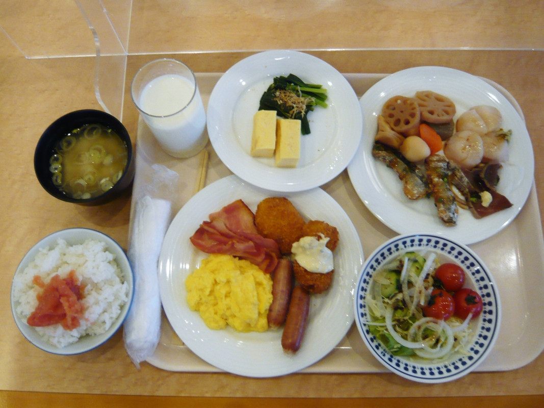 ブッフェスタイルの地産地消の味