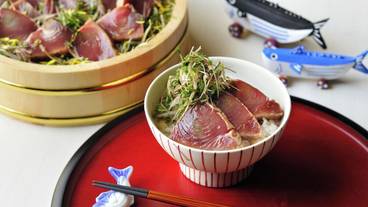 モーニングビュッフェ カツオの漬け丼 / 8