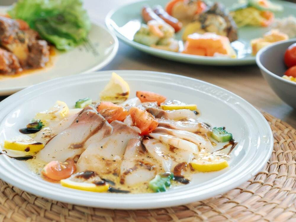 朝食ビュッフェ