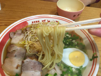 「さといも」料理 1120236 麺はこんな感じ