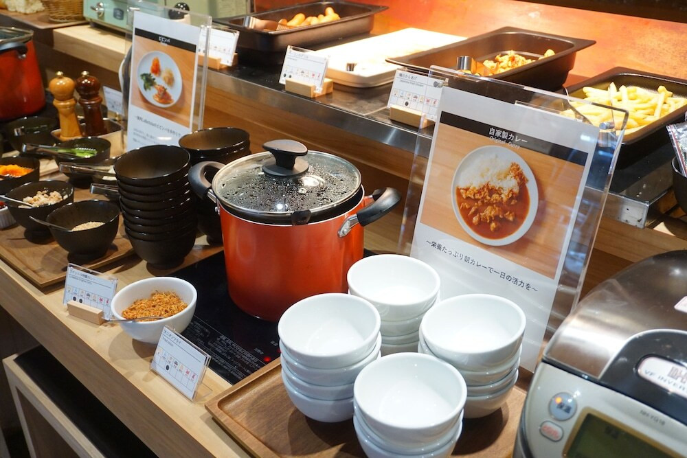 朝食ビュッフェ