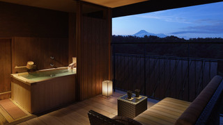 [富士山ビュー]  和洋室 温泉露天風呂+テラス付