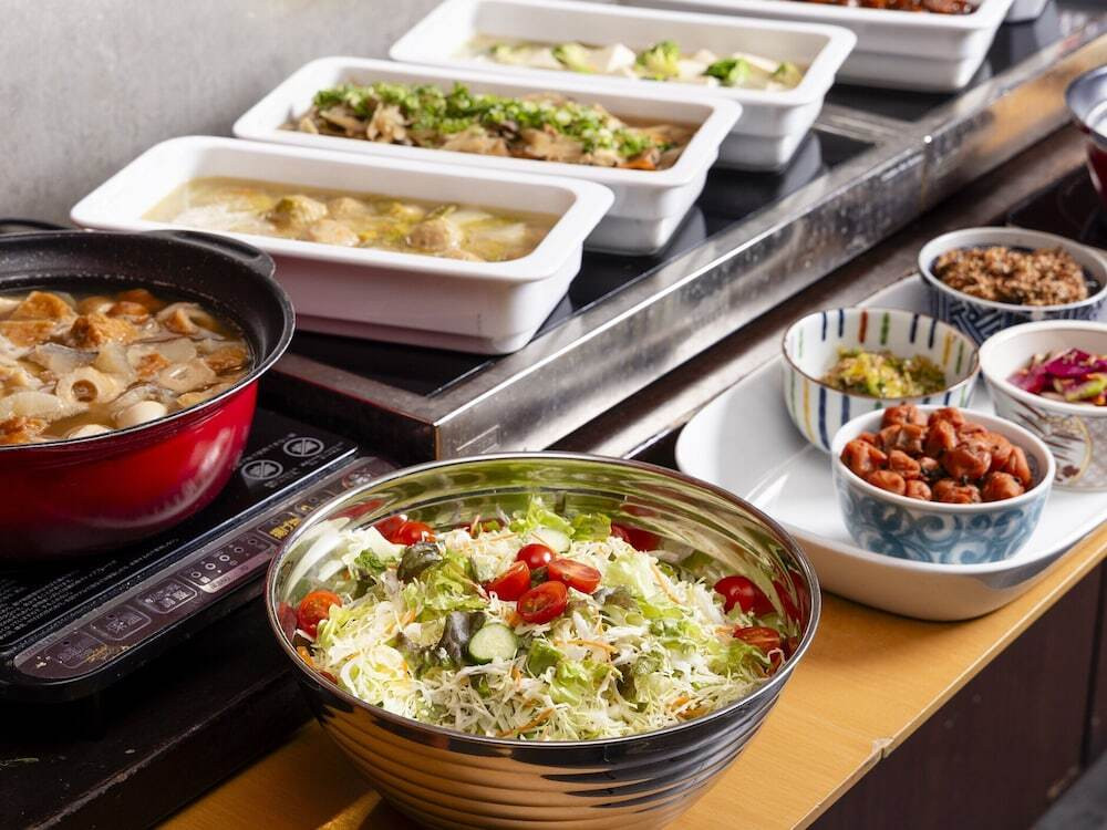 朝食ビュッフェ