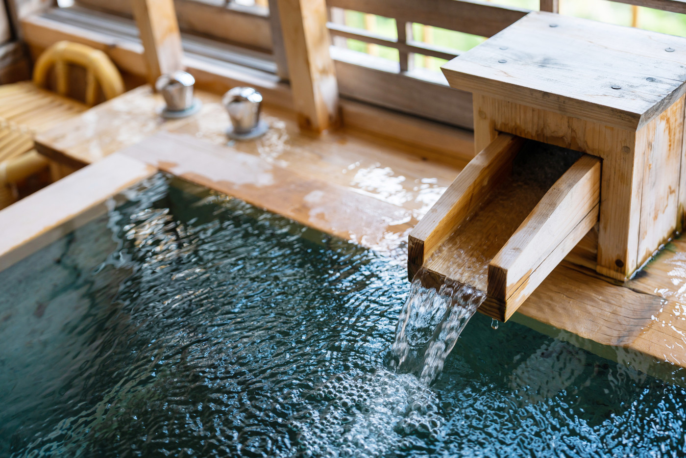 露天風呂　温泉