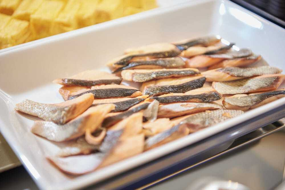 朝食ビュッフェ