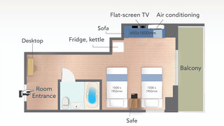 エッセンシャルツイン (禁煙)