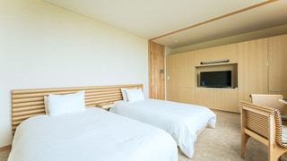 スタンダードツインルーム ワイドシングルベッド2台 禁煙