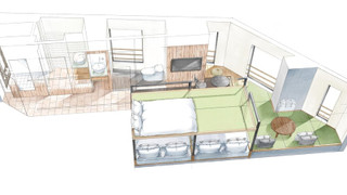 デラックス トリプルルーム Max5 Comfort3 禁煙