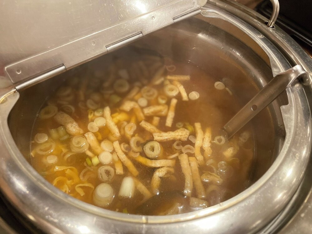 朝食ビュッフェ