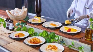 朝食 ライブキッチン / 1