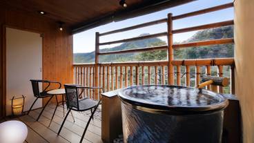 「蓮」客室露天風呂 / 9