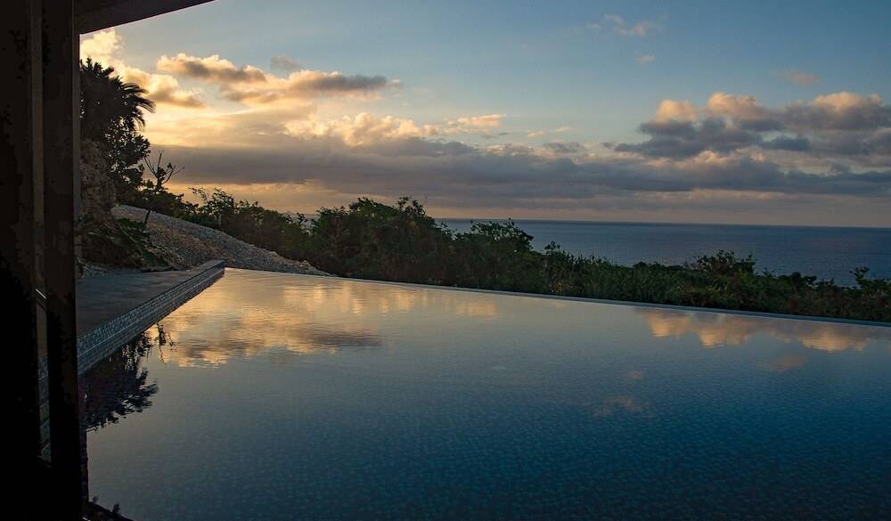 ヴィラから見えるサンセットの例 / 2