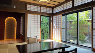 デラックスモダン和洋室 (1階庭園側, 禁煙)