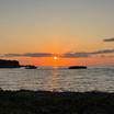 ANAインターコンチからの夕陽
