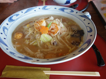 「長崎阿蘭陀珈琲館」 料理 87442021 長崎ちゃんぽん 大 1,300円。