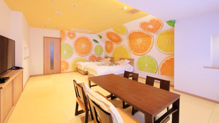 みかんのコンセプトルーム [スーペリア] [和洋室] [禁煙] [眺望なし]