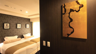 バリアフリールーム 禁煙(セミダブルベッド2台)