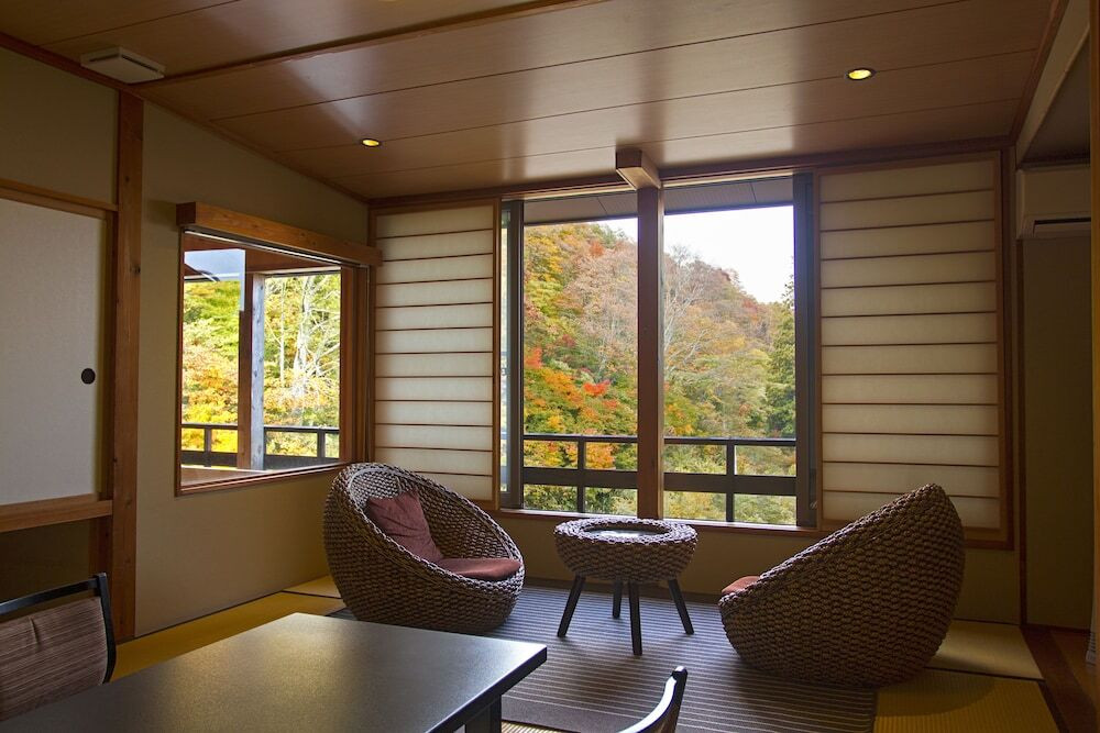 妙高池の平温泉スキー場にて