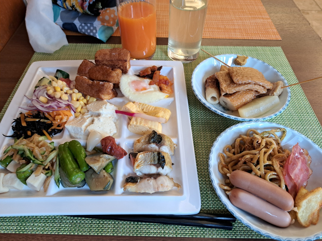 朝食　手作り感があり優しい。良い