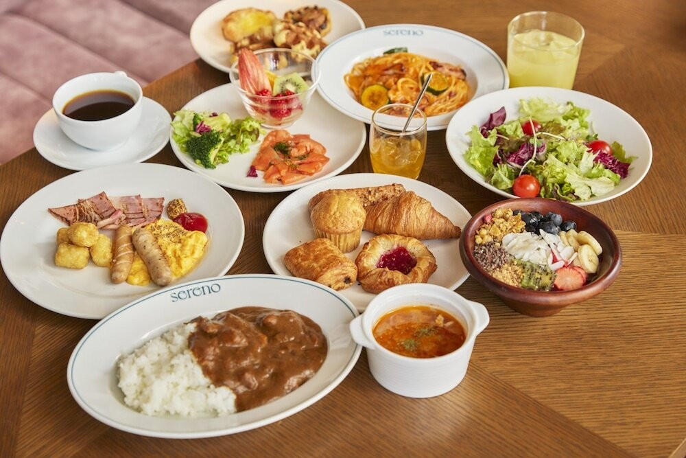朝食ビュッフェ