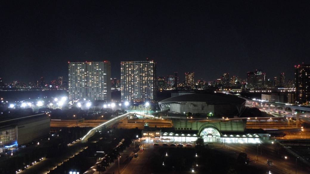国際展示場駅方面の夜景 / 2