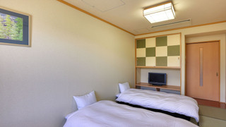 山中湖ビュー客室 和室ベッドルーム 禁煙