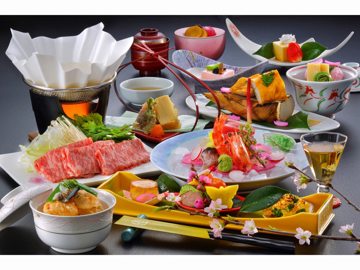 鮮やかな和食のフルコースを心ゆくまで4239245