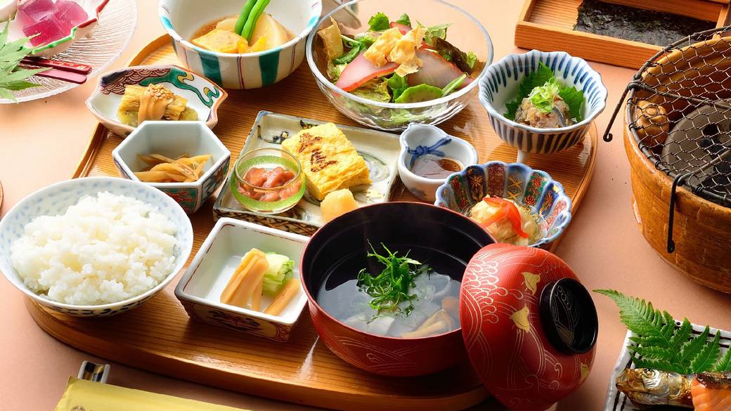 選べる焼き魚も♪
品数いっぱいの朝食 / 1